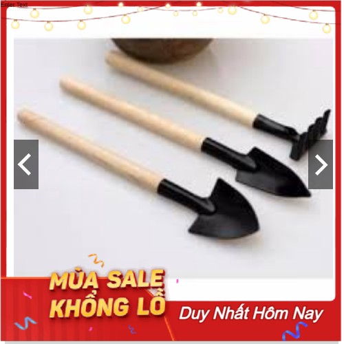 combo 10  bộ dụng cụ làm vườn 3 món mini