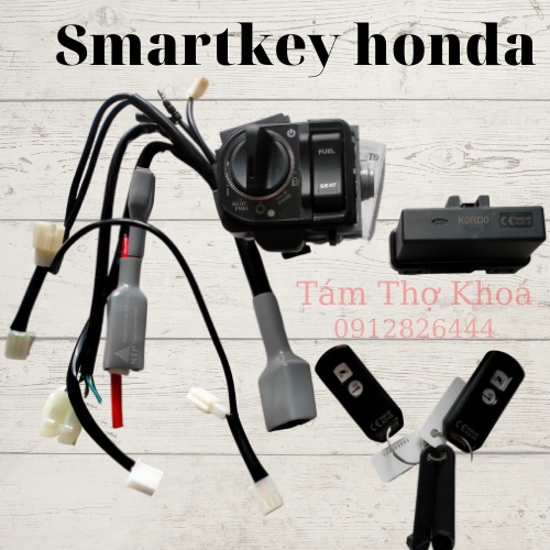 Bộ khóa smartkey chính hãng HONDA lắp winner 150 Future 125 Blade 110 wave A110 Wave S RS RSX 100 110 fu125...