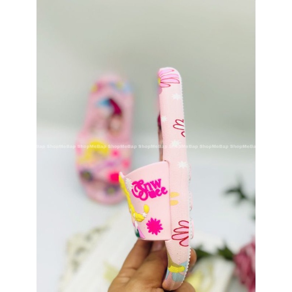Dép quai ngang elsa 3D siêu êm đẹp xuất sắc cho bé gái