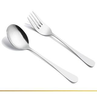 Thìa, dĩa inox cao cấp cỡ to Hàng Nội Địa Trung