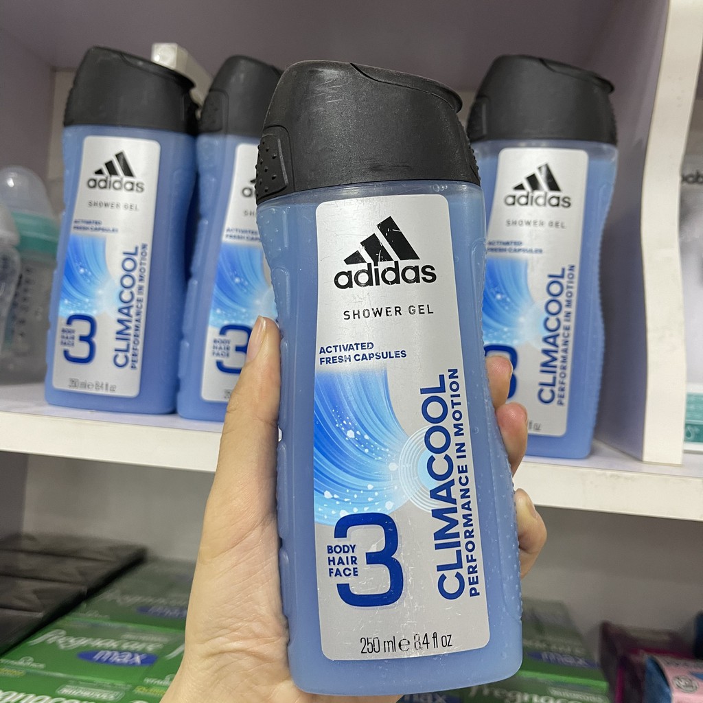 Sữa Tắm + gội adidas nam 250ml