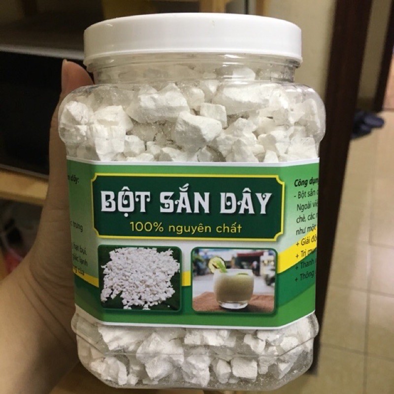 1kg bột sắn dây nguyên chất  100%( 2 hộp )