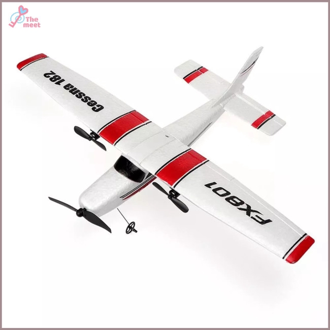 Đồ chơi máy bay điều khiển từ xa FX801 RC 2.4G 2CH RTF tiện dụng