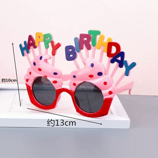 5 Kính mắt nhựa phụ kiện sinh nhật