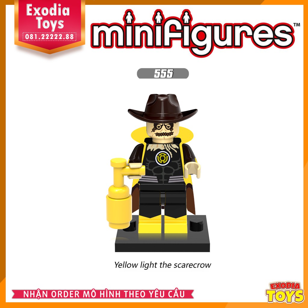 Xếp hình Minifigure Nhân vật siêu anh hùng vũ trụ DC Comics  - Đồ Chơi Lắp Ghép Sáng Tạo - XINH X0153