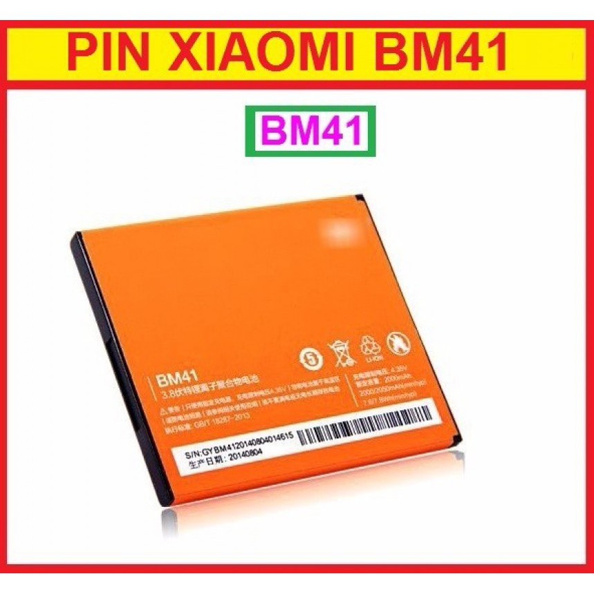 Pin Xiaomi Redmi 1S (BM41