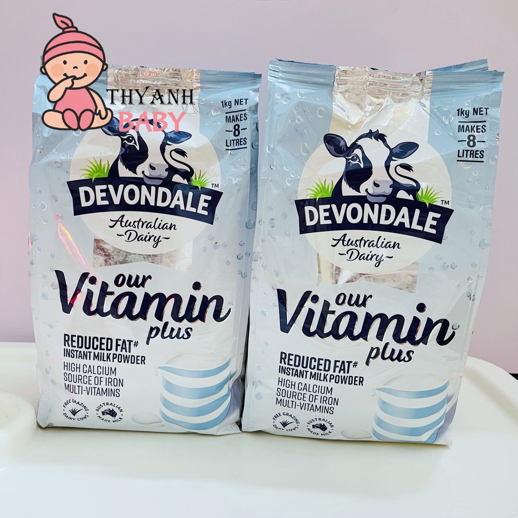 SỮA BỘT DEVONDALE OUR VITAMIN PLUS 1KG ÚC