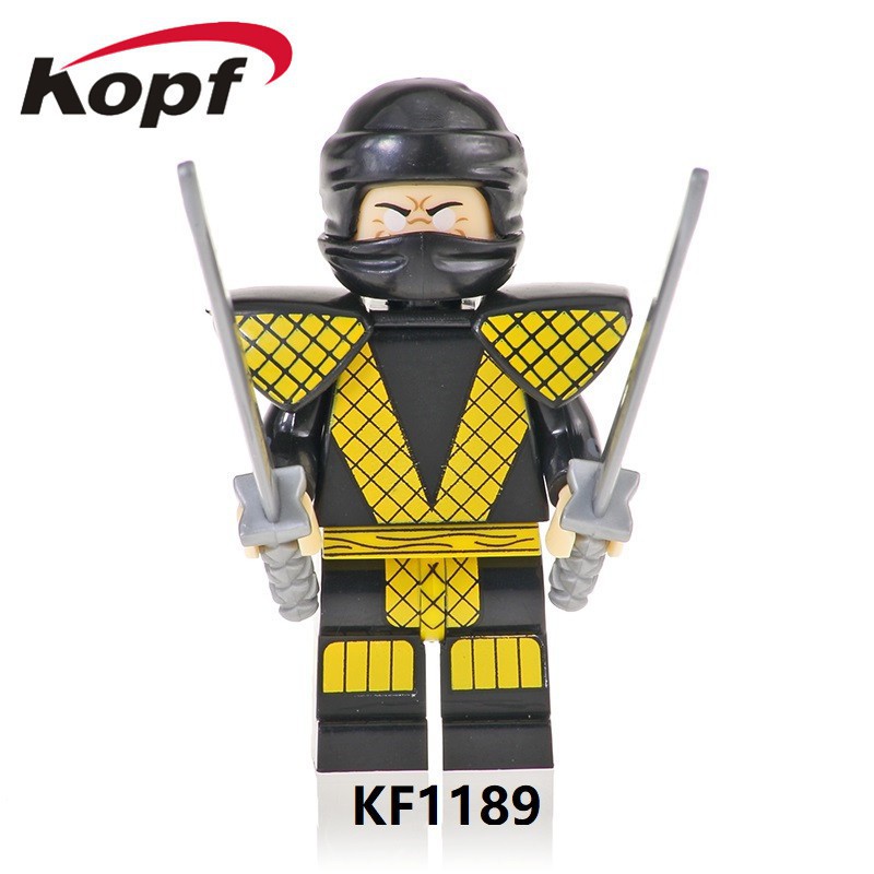 Đồ Chơi Minifigures Các Mẫu Nhân vật Game Rồng Đen - Mortal Kombat KF6094