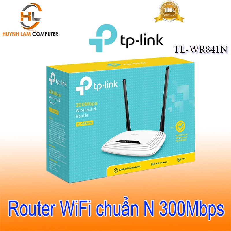 Bộ phát WiFi TpLink WR 841N FPT phân phối-Router WiFi