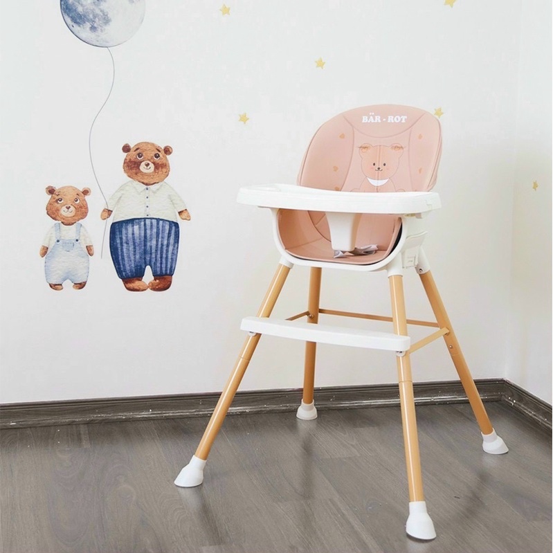 Ghế ăn dặm Barot phong cách Hàn Quốc cho bé