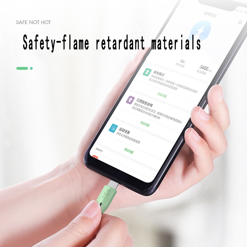 VANSEN Type-C Liquid Silicone Macaron Cable Colorful Data Cable Fast Charging Data Cable