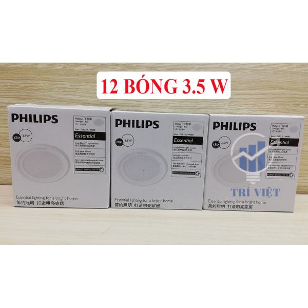 [Mã ELHA22 giảm 5% đơn 300K] Đèn Âm Trần Philips 3.5W Tại Quận 12