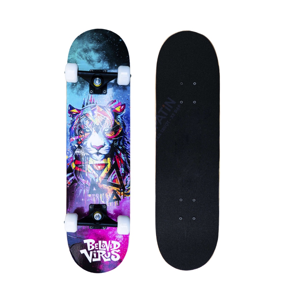 Ván Trượt Skateboard Centosy MH3108-3, Gỗ Ép 7 Lớp, Mặt Nhám, Ván Trượt Thể Thao Chính Hãng Cao Cấp
