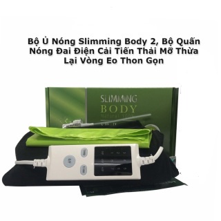 Đai quấn nóng Slimming body SB2 - đai 2 mảnh, hẹn giờ
