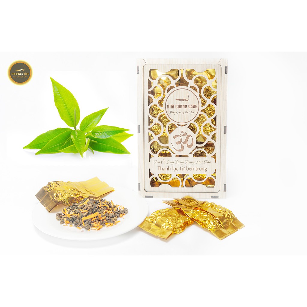 [𝙁𝙍𝙀𝙀 𝙎𝙃𝙄𝙋]⚡ Trà Ô Long Đông Trùng Hạ Thảo Tiến Luật Kim Cương Vàng | BigBuy360 - bigbuy360.vn