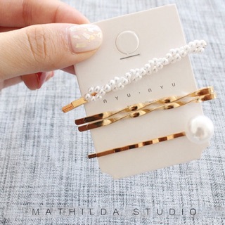 Set 4 kẹp tóc mái