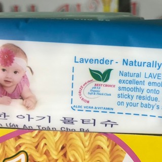 khăn ướt lavie