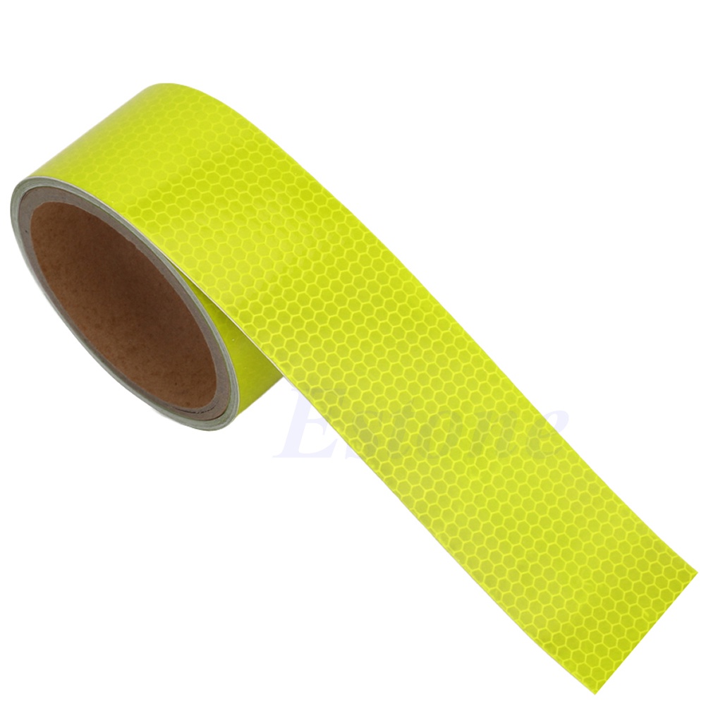 Cuộn Băng Keo Phản Quang Cảnh Báo An Toàn 5CM * 2 &quot;X 10 ''
