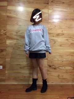 Áo nỉ oversize auth used