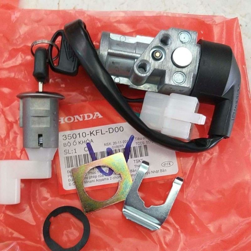 Khóa 2 cạnh Wave nhỏ, Wave Thái chính hãng Honda
