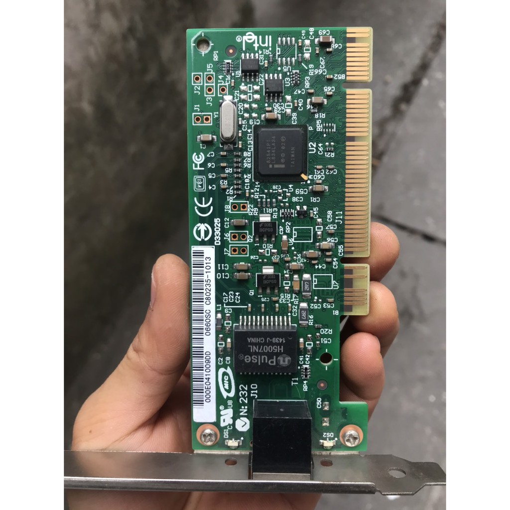 Card lan mạng 1Gbps 1000Mbps PCI x1 máy tính để bàn 1 2 gb cổng port mã