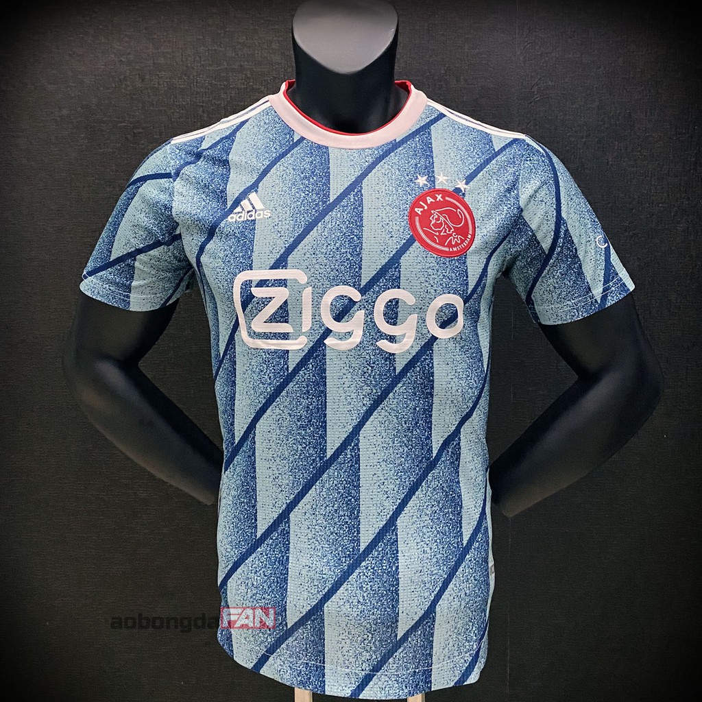 Áo Bóng Đá Ajax Sân Khách 2021, Áo Đá Banh Thái Lan