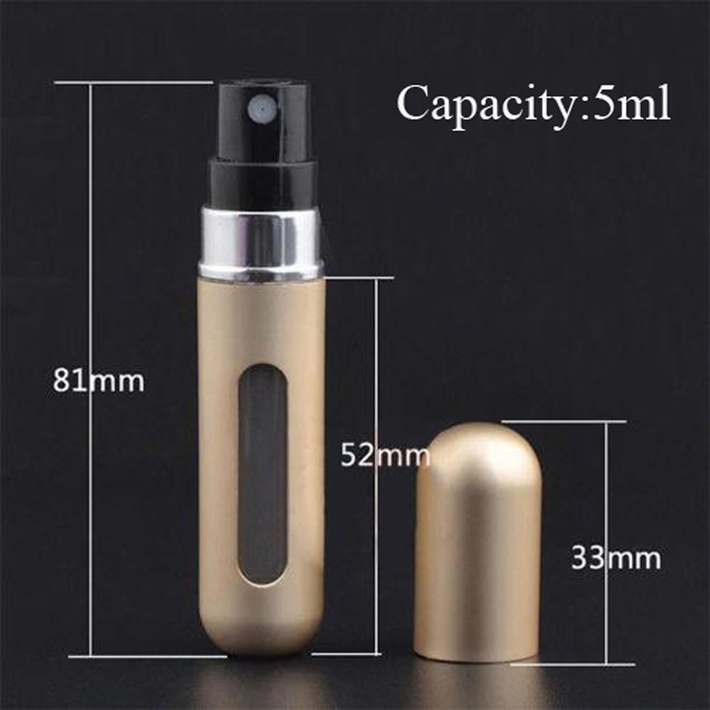 Lọ chân không đựng nước hoa trang điểm 5ml có thể châm đầy lại