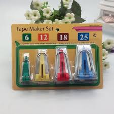 Bộ Cữ Viền 4 Kích Thước Cho May Vá Gia Đình - 6mm,12mm,18mm,25mm- Hàng Đẹp
