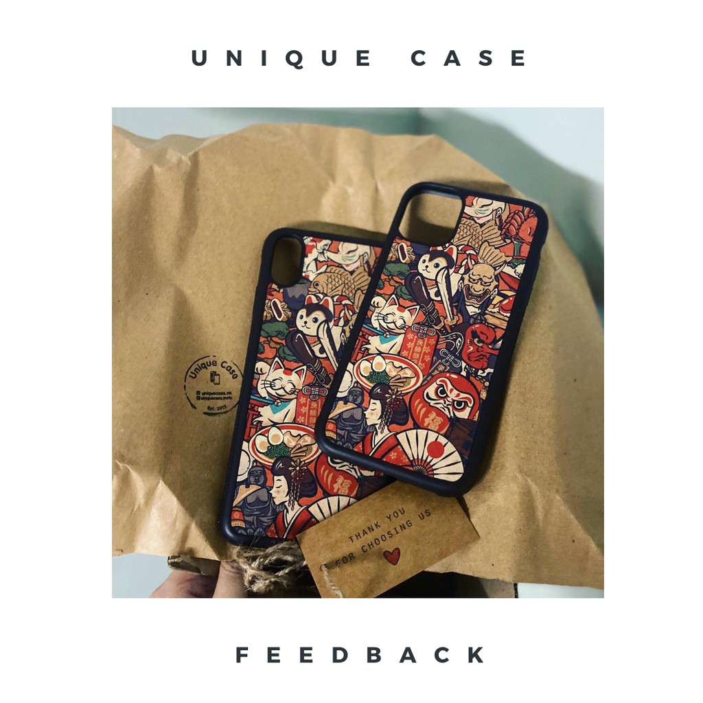 Ốp lưng Unique Case dành cho iPhone Phong cách Nhật Bản Chất CHAT001