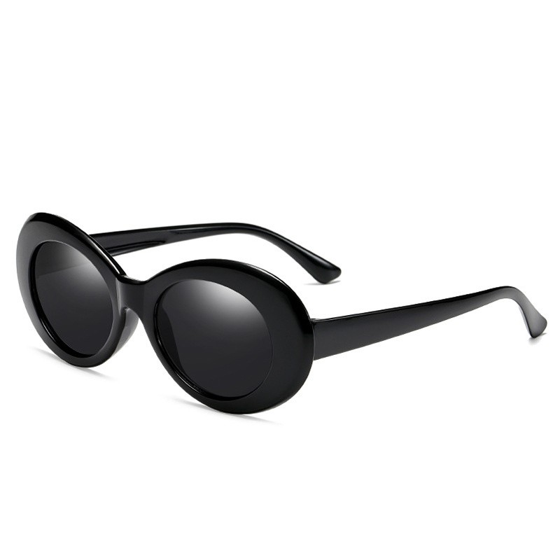 Kính mát gọng bầu dục phong cách retro thời trang cho nam và nữ
