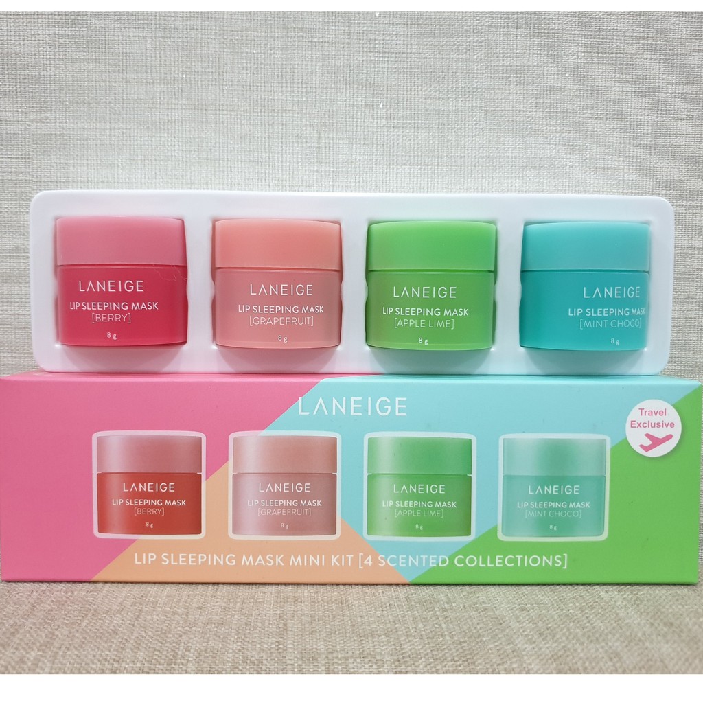 Hũ mini mặt nạ ngủ môi Laneige Lip Sleeping Mask 8gram