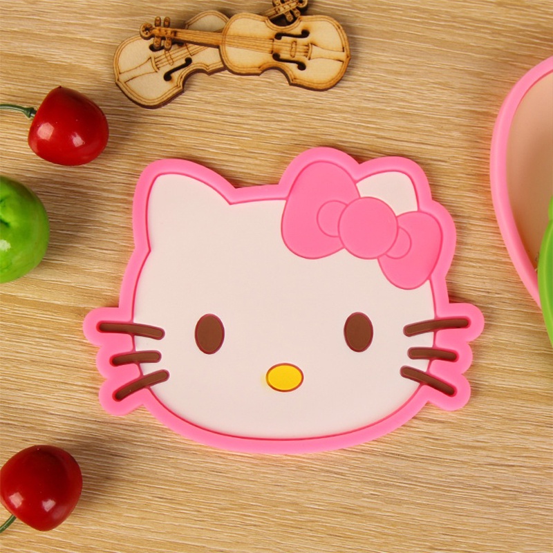 1 đế lót ly chống trượt bằng silicone