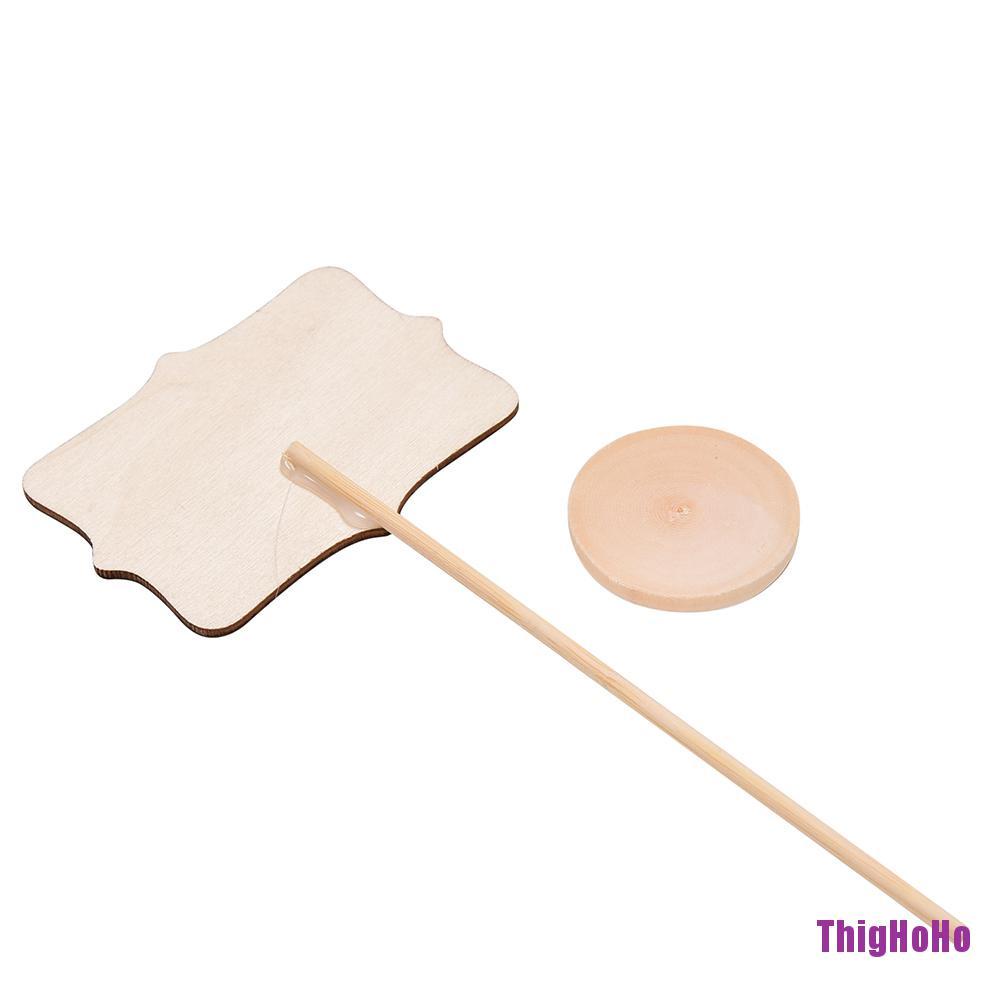 Set 1 / 10 Bảng Đen Mini Hình Chữ Nhật Dùng Trang Trí Tiệc Cưới
