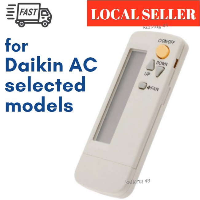 BRC4C151 DAIKIN Air Con Điều Khiển Từ Xa BRC4C151 BRC4C152 BRC4C153 BRC4C155 / 4C158 / 4C159 / 4C160