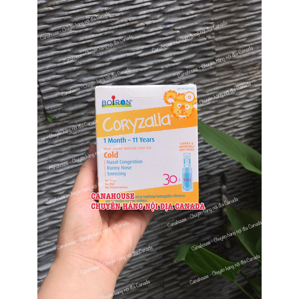 Muối Coryzalia Muối Vi Lượng Coryzalia Boiron Canada Shopee Việt Nam