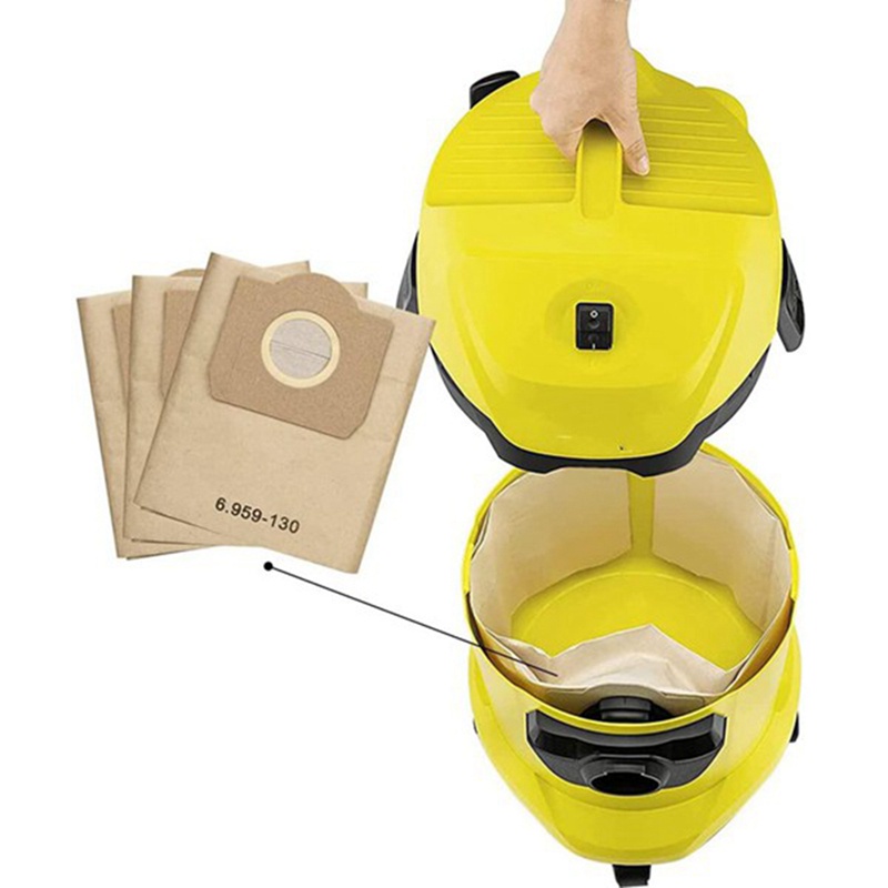 Bộ 15 Túi Lọc Cho Máy Hút Bụi Karcher 6.959-130.0 A2201 WD3