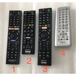ĐIỀU KHIỂN TIVI SONY