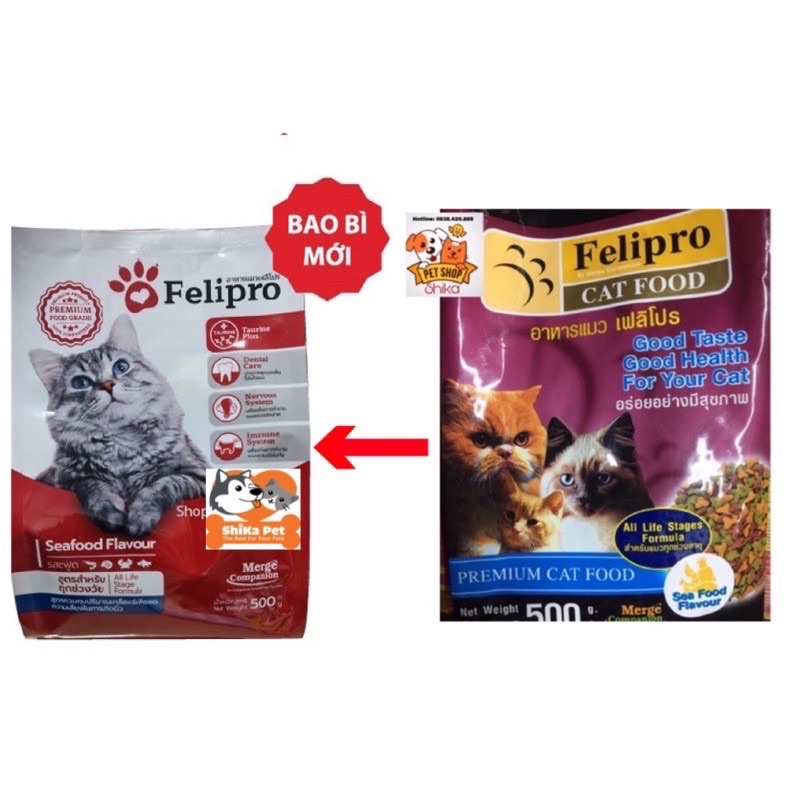 Thức Ăn Hạt Cho Mèo Felipro 1kg