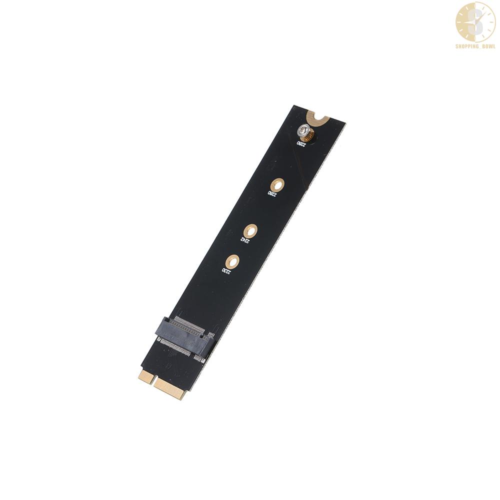 Bộ Chuyển Đổi Ổ Cứng M.2 Ngff B Key Sata Sang 7 + 17 Pin Thay Thế Cho Macbook Air A1465 A1466 (2012 Year Only) Ssd Hdd 2230 2242 2260 2280 Ssd | BigBuy360 - bigbuy360.vn