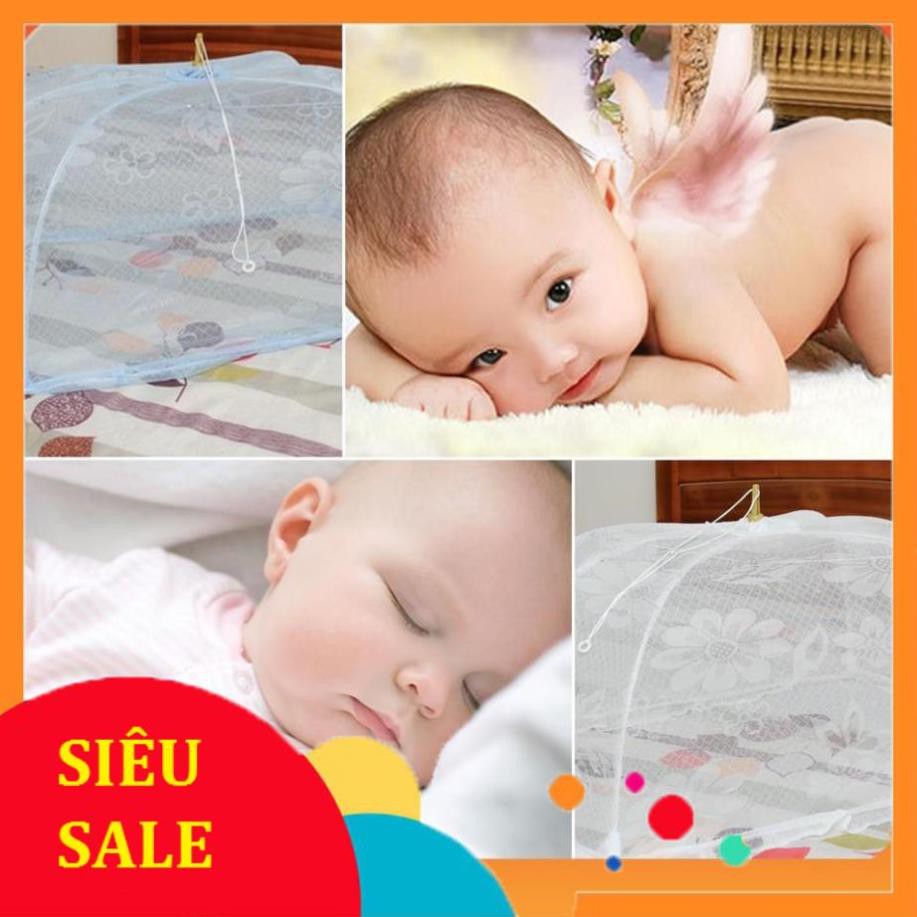 Màn chụp di động cho trẻ em giúp bé có giấc ngủ sâu, không bị muỗi hay công trùng đốt.