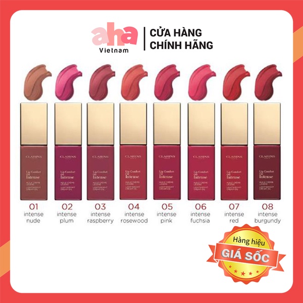 Son dưỡng môi dạng dầu Clarins Lip Comfort Oil Intense 01 7ml