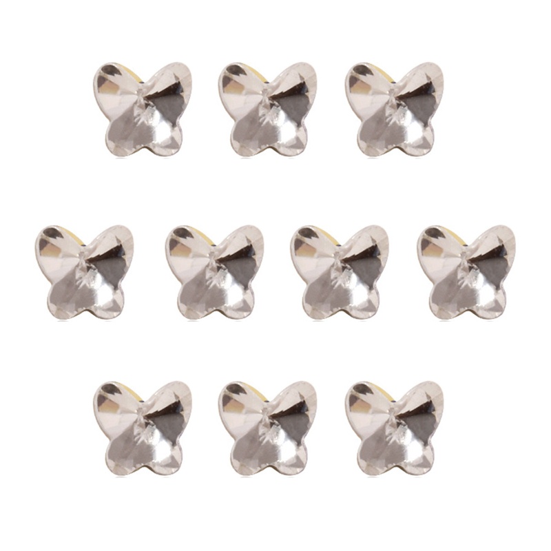 Set 10 Hạt Đá 3D Nhiều Màu Sắc Đính Móng Nghệ Thuật