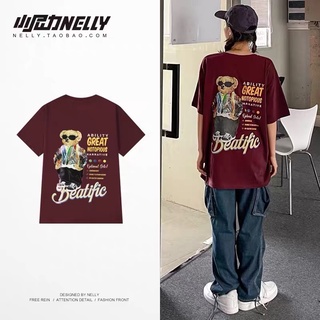 Áo phông nelly heybig “beatific” 100% cotton hottrend 2022