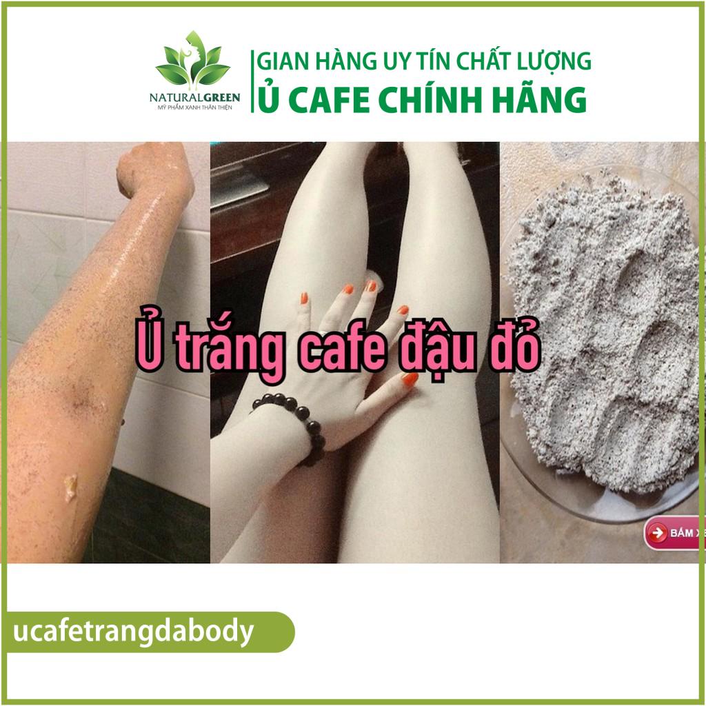 Ủ trắng cafe đậu đỏ 100gr dùng cho face body chính hãng,bột đậu đỏ,ủ trắng cà phê đậu đỏ | BigBuy360 - bigbuy360.vn
