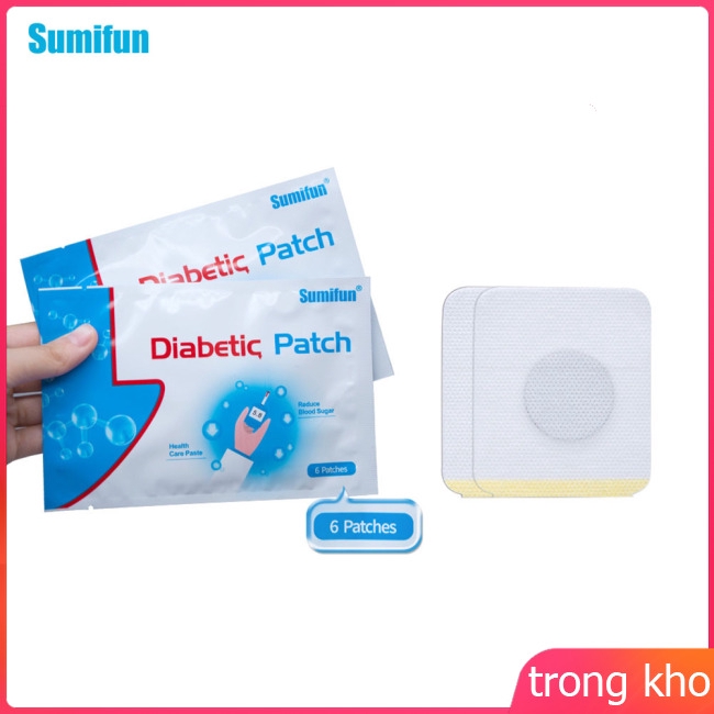 6 Pcs/Bag Diabetes Plasters Natural Herbs Diabetic Plaster High Blood Sugar Diabetes Patch