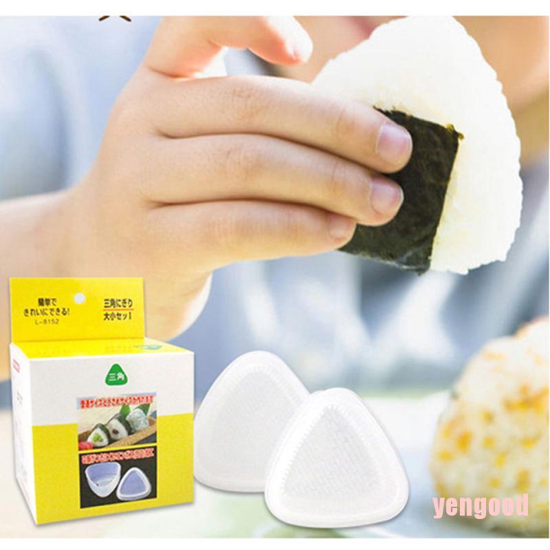 1 Bộ 2 Khuôn Làm Cơm Nắm Tiện Dụng