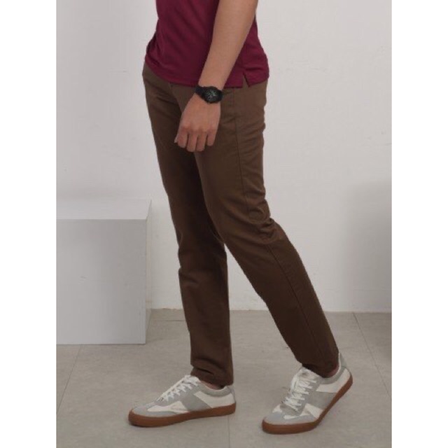 Quần KaKi Aristino AKK009s7 Màu Nâu Sang Trọng