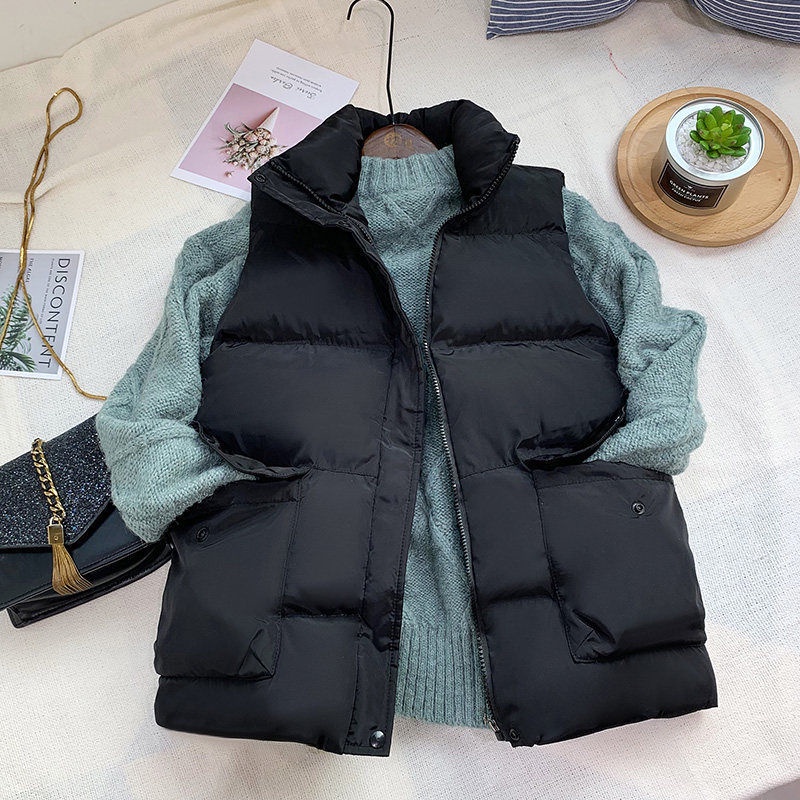 Áo khoác phao không tay kiểu mới thời trang mùa đông dành cho nữ
 | BigBuy360 - bigbuy360.vn