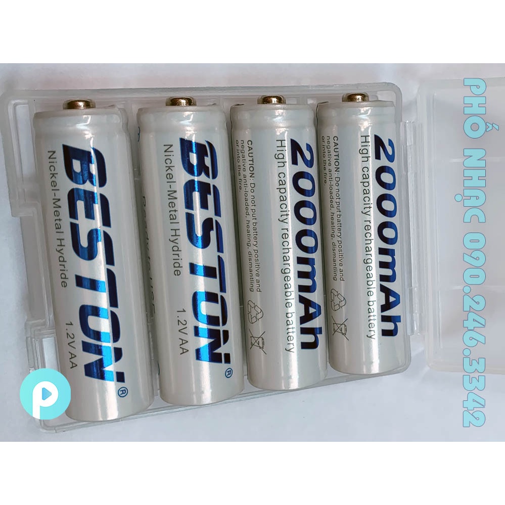 Pin sạc BESTON 1.2V AA AAA, Sạc pin chính hãng BESTON Giá Sập Sàn
