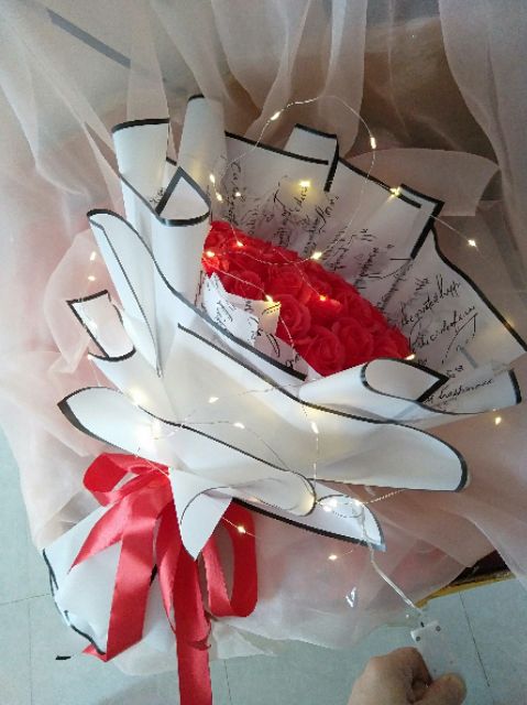 Bó hoa sáp  30 bông